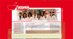 Desktop Screenshot of farmaciaescudero.com
